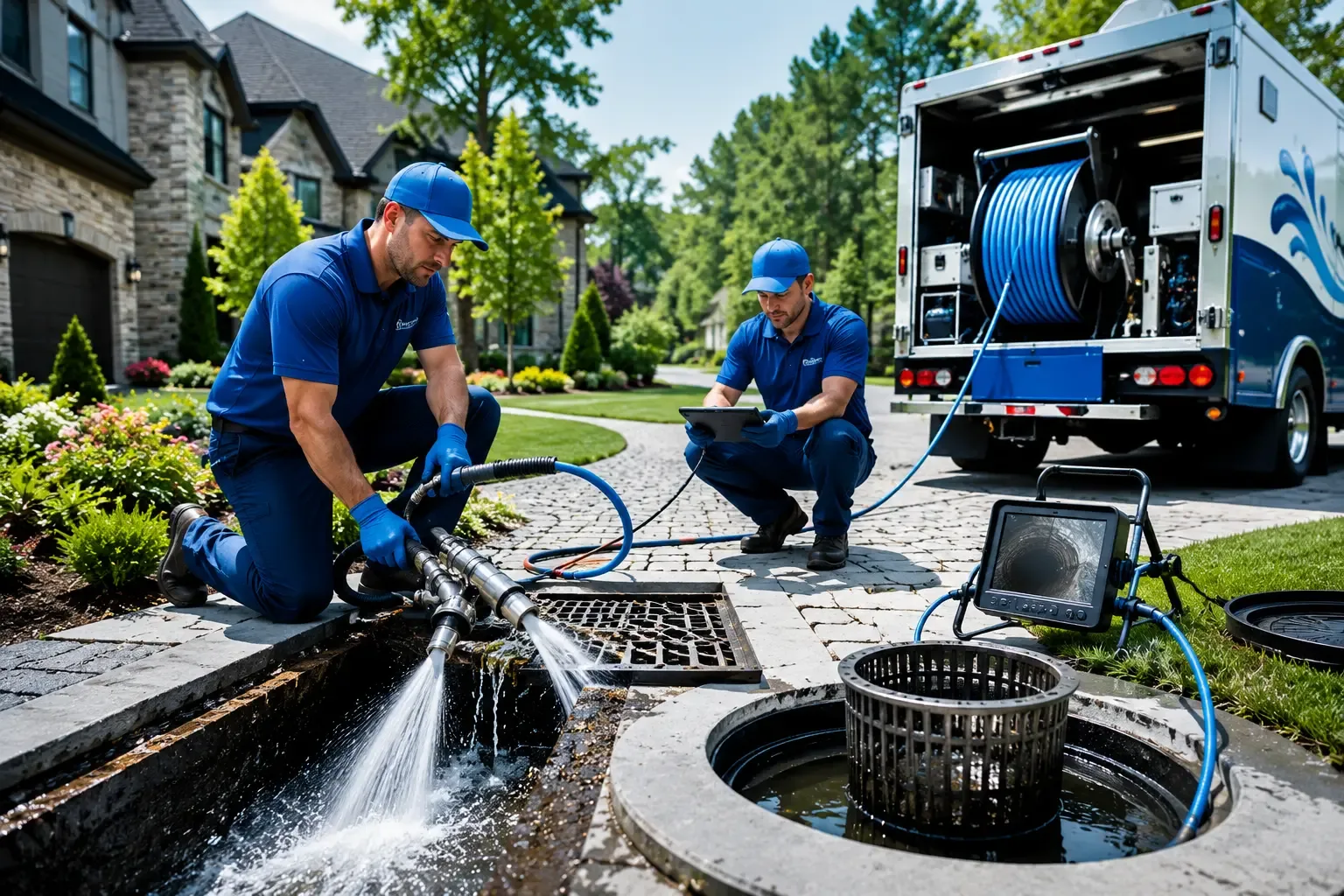 Local outdoor drain cleaning professionals in Webster, WI