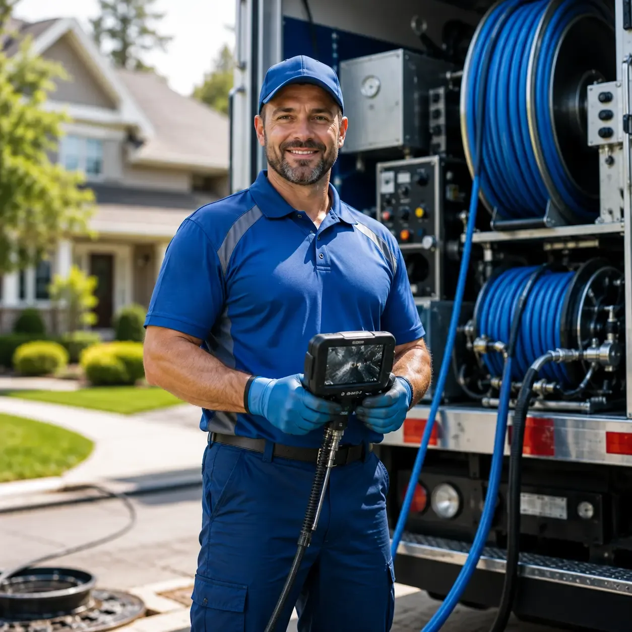 Local outdoor drain cleaning specialists in Webster, WI